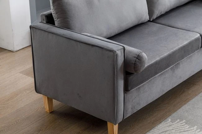 Metal Outdoor Sofa with Cushions