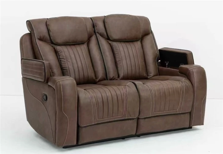 Manual Motion Reclining Loveseat With Storage price