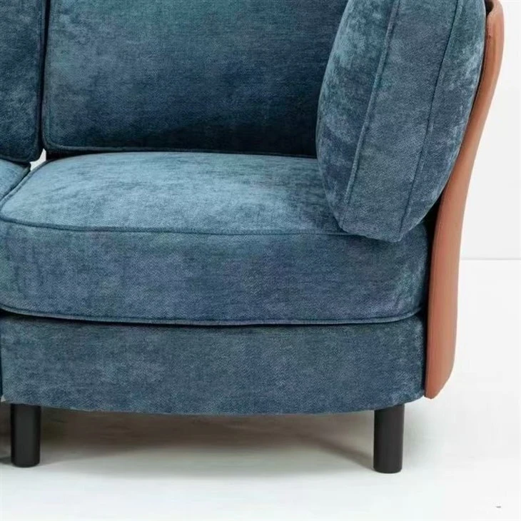 Modern Dual-Material Fabric Modular Sofa price