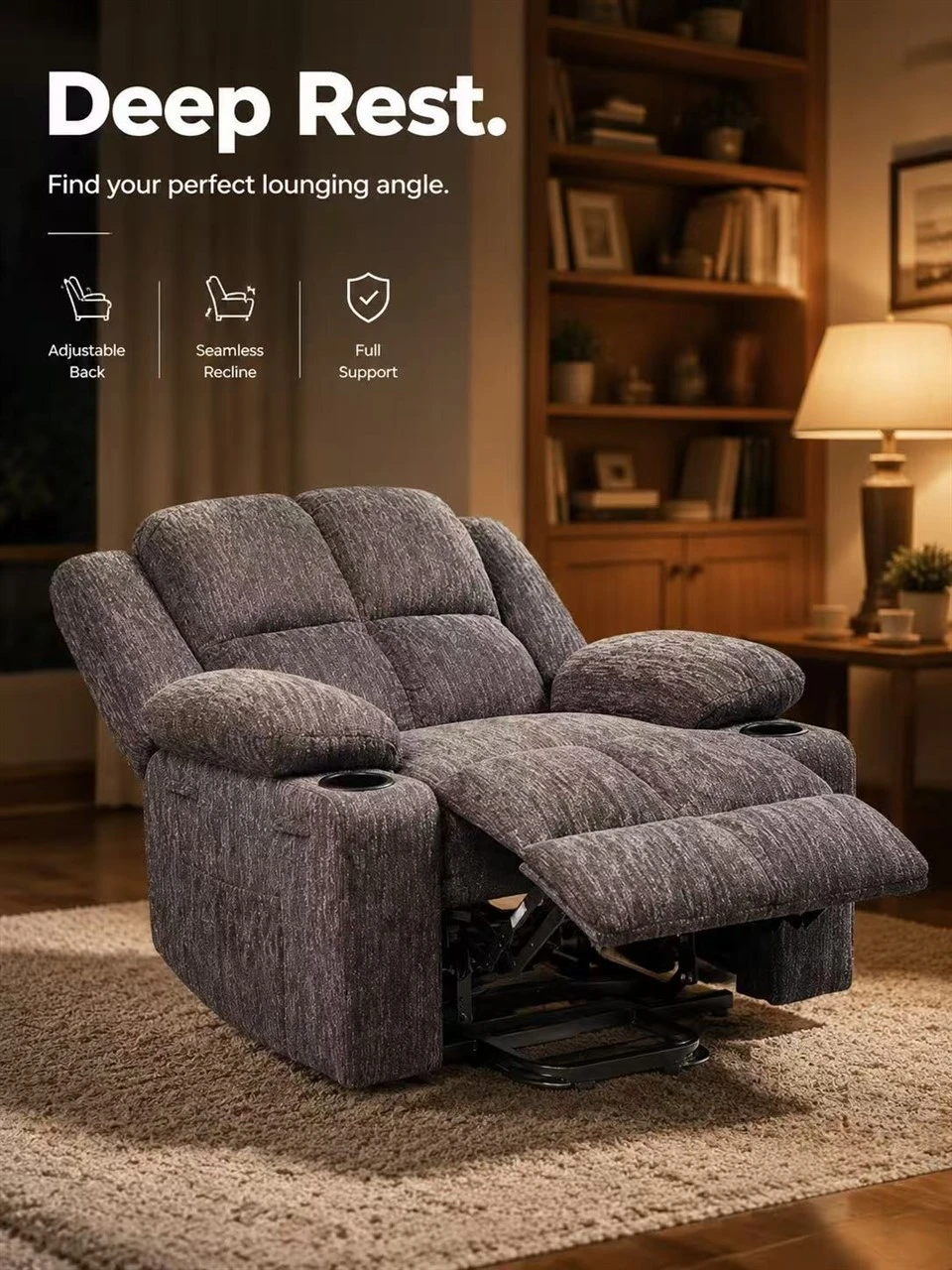 Power Lift Recliner Chair Velvet Fabric suppliers
